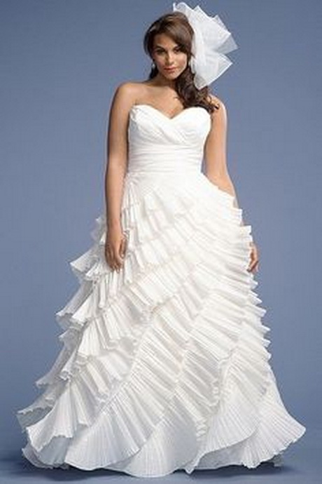 Imagenes de vestidos de novia para gorditas 2014