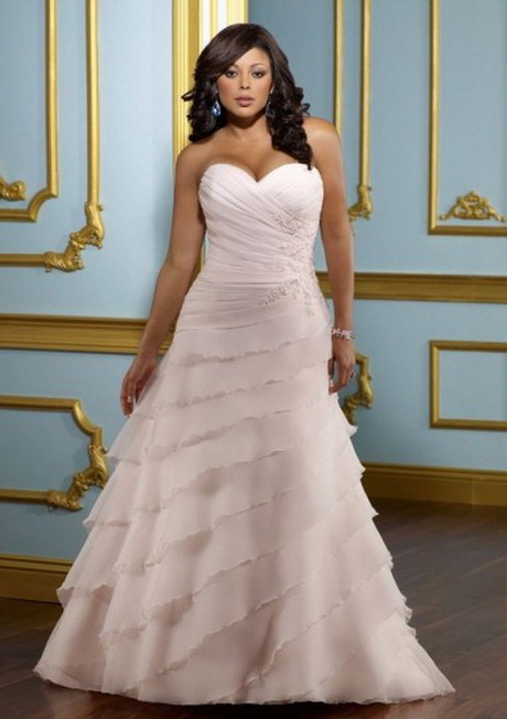 Imagenes de vestidos de novia para gorditas 2014