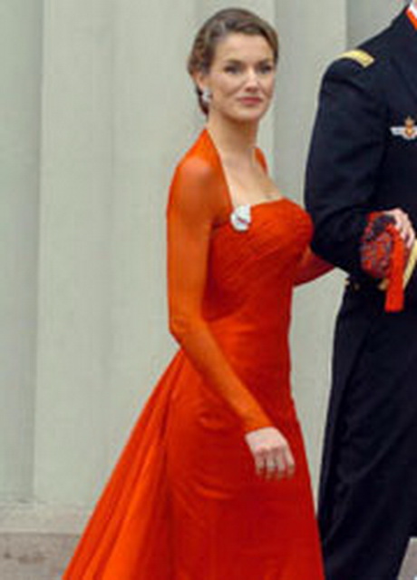 Letizia vestido rojo