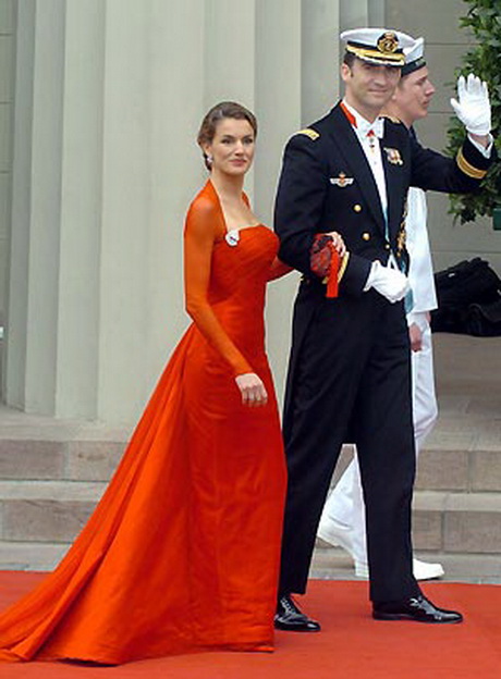 Letizia vestido rojo