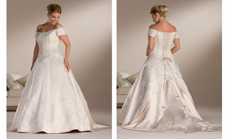 Modelos de vestidos de novias para gorditas