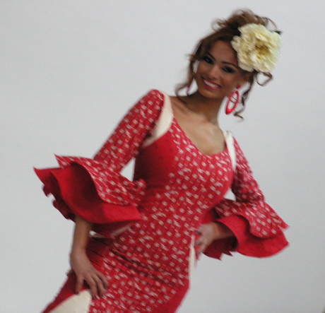 Tendencias en trajes de flamenca 2014