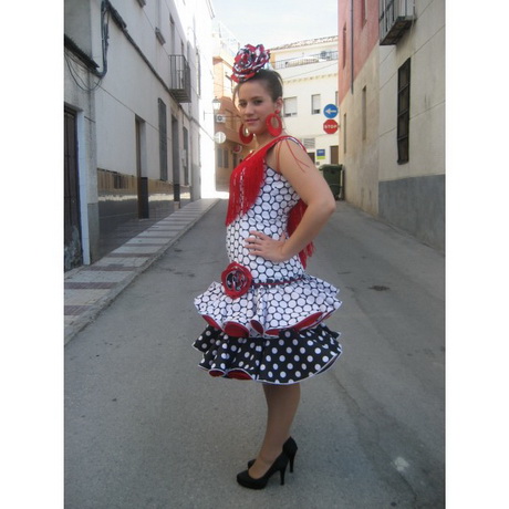 Traje corto flamenca