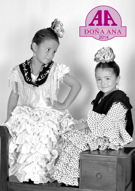 Traje de flamenca infantil