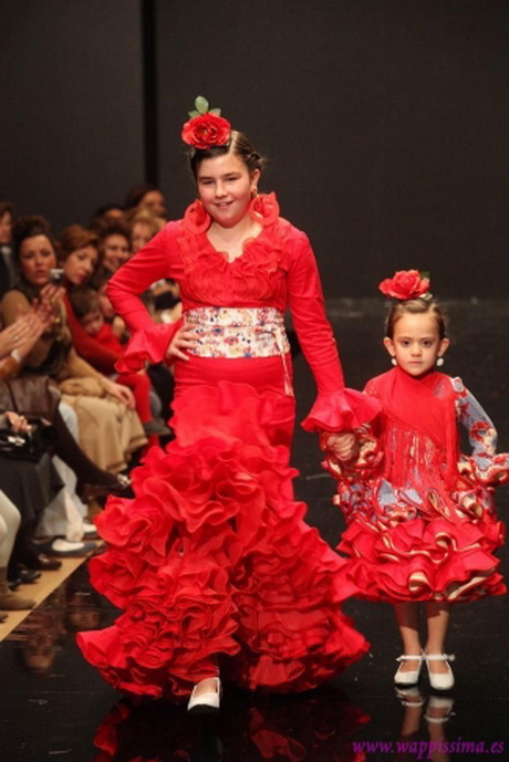 Traje de flamenca infantil