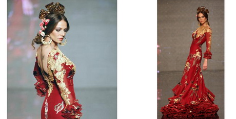 Trajes de flamenca lina 2014