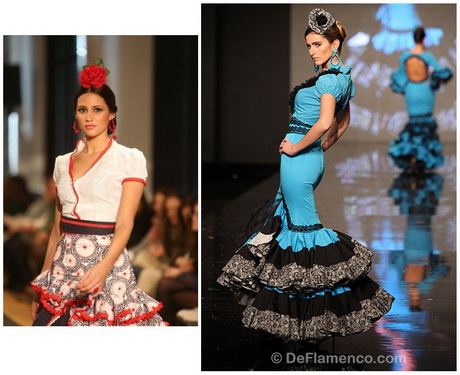Trajes de flamenca tendencias 2014