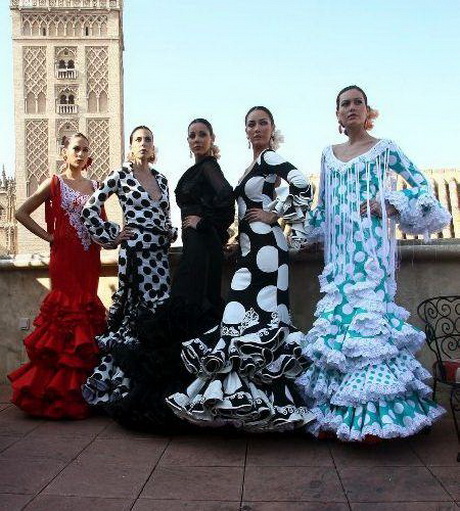 Trajes de flamencas