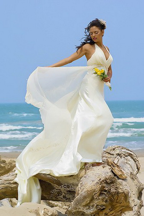 Trajes de novia playeros