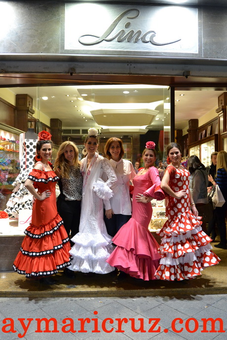 Trajes flamenca lina