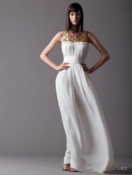 Vestido blanco largo