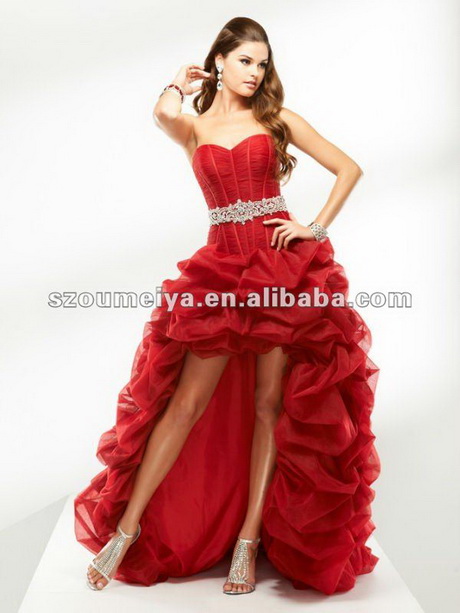 Vestido de 15 rojo