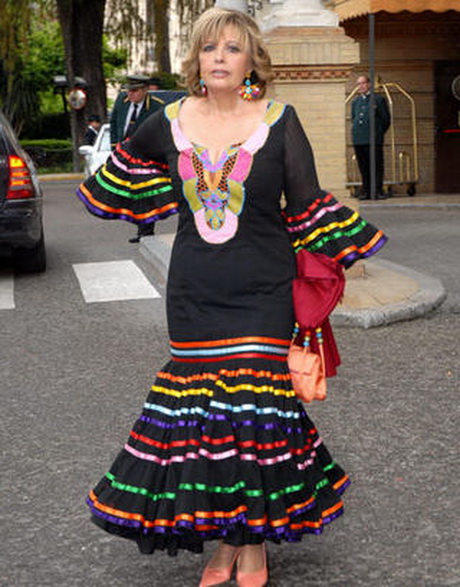 Vestido de faralaes