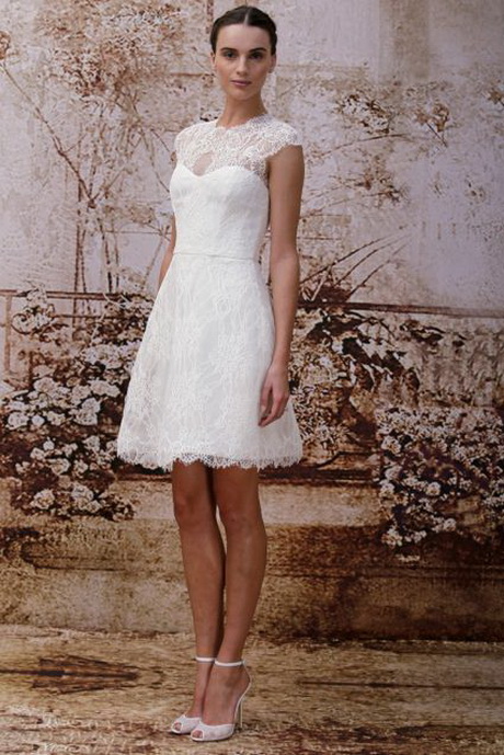 Vestido de novia cortos 2014