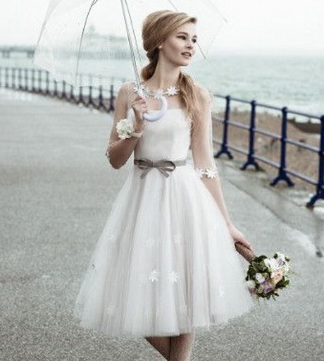 Vestido de novia cortos 2014