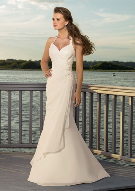 Vestido de novia para boda en la playa