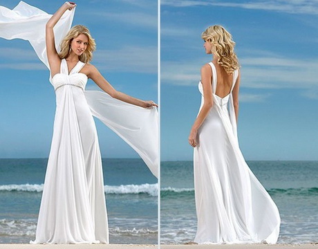 Vestido de novia para playa 2014