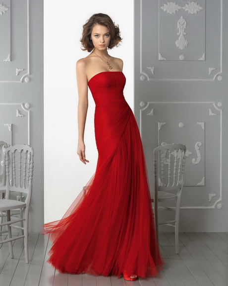 Vestido rojo para boda