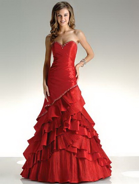 Vestido rojos