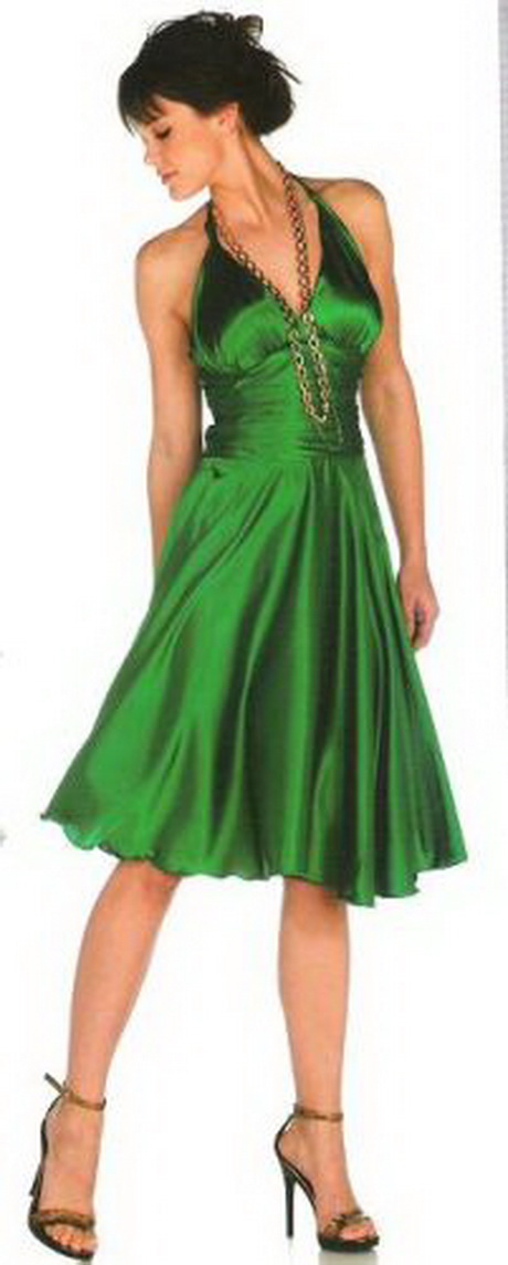 Vestidos cortos verdes