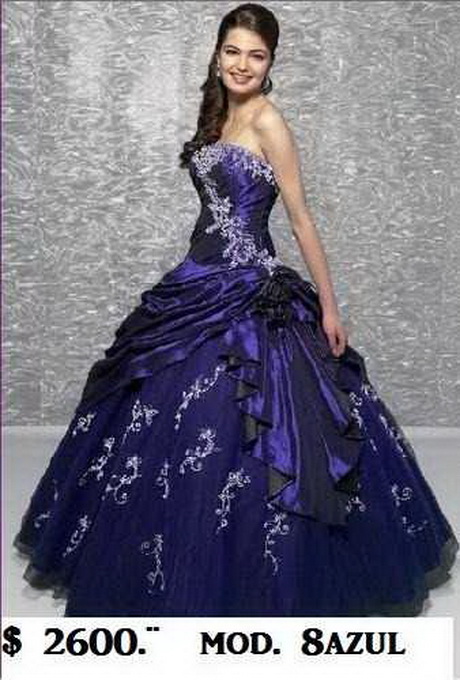 Vestidos de 15 años elegantes