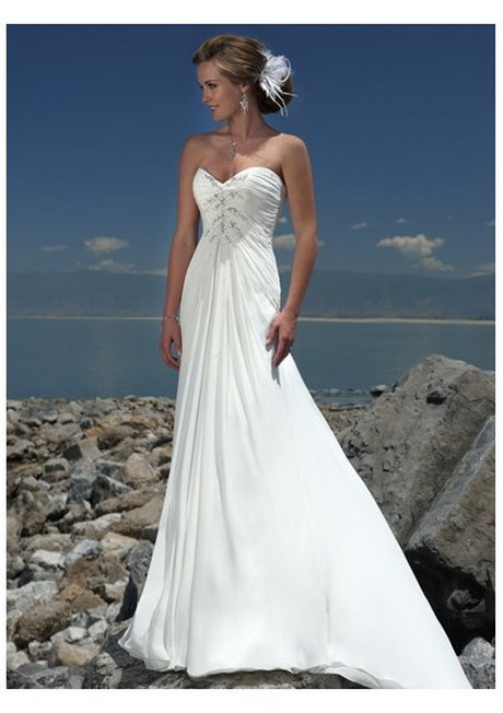 Vestidos de boda en la playa