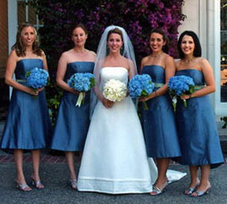 Vestidos de damas para una boda
