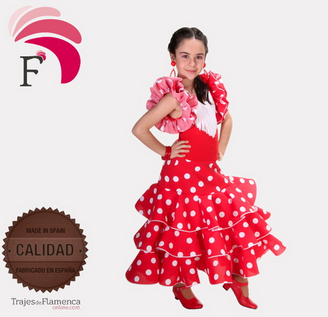 Vestidos de flamenca infantiles