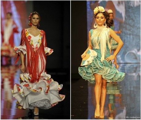 Vestidos de gitana cortos