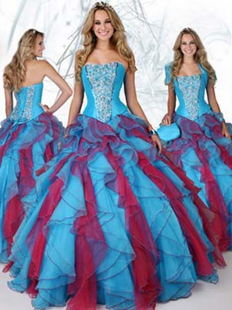 Vestidos de moda para quinceañeras