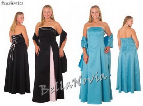 Vestidos de noche tallas grandes