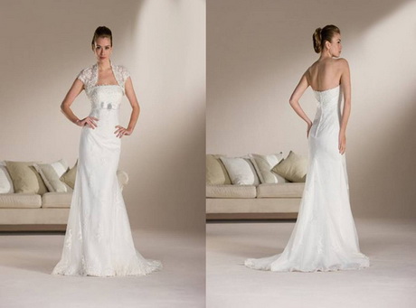 Vestidos de novia civil largos