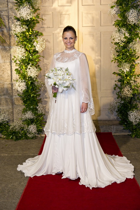 Vestidos de novia estilo medieval