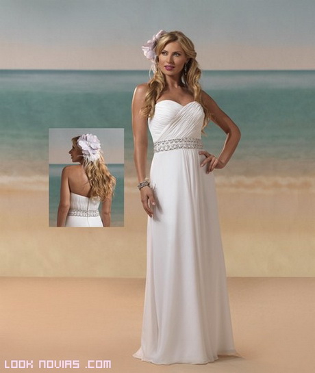 Vestidos de novia para bodas en la playa