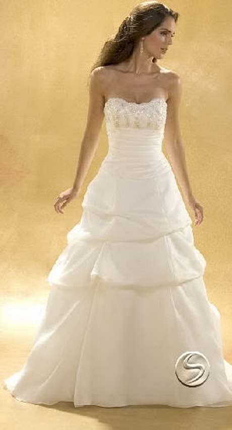 Vestidos de novia strapless