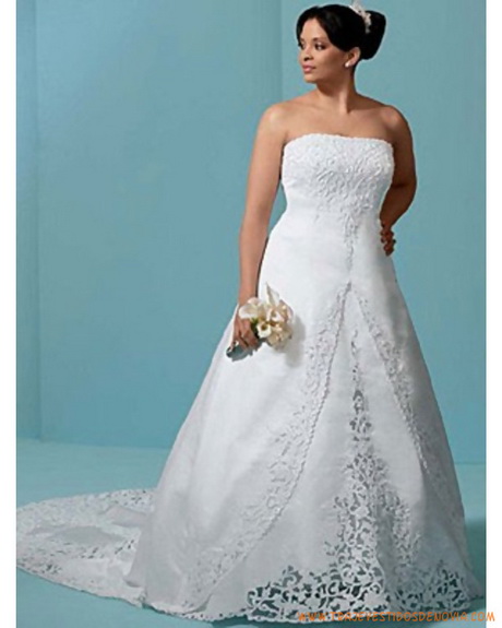 Vestidos de novias 2014 para gorditas