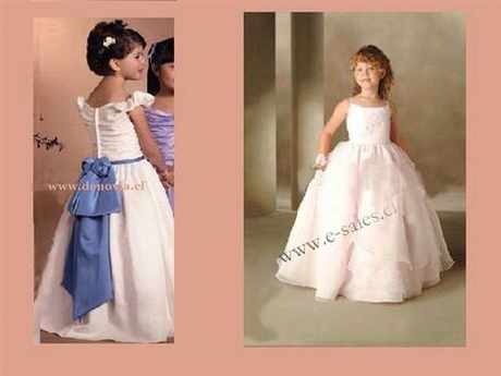 Vestidos de princesas infantiles