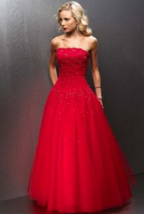 Vestidos de quince rojos