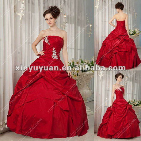 Vestidos de xv años rojo