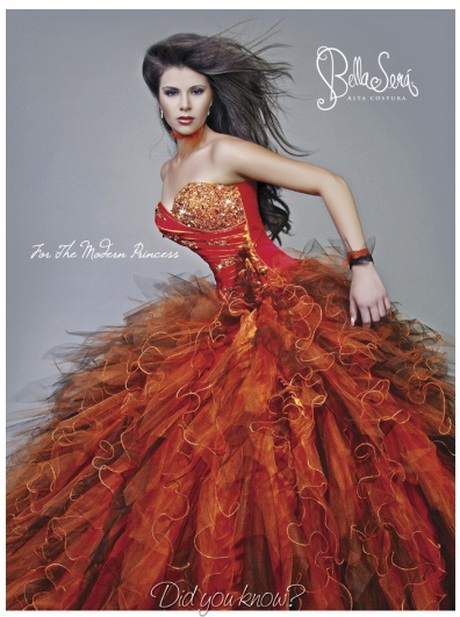 Vestidos de xv años rojos