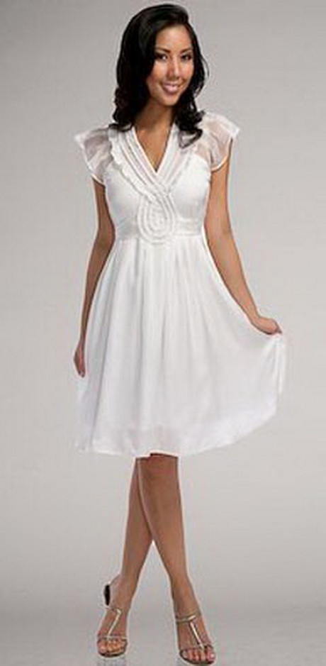 Vestidos elegantes blancos