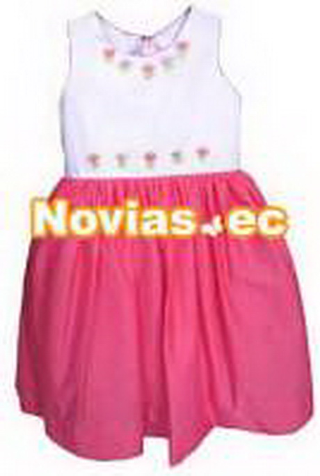 Vestidos infantiles casuales