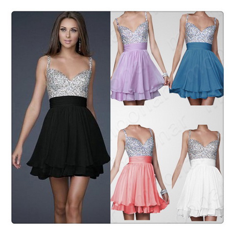 Vestidos para fiestas cortos 2014