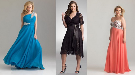 Vestidos para gorditas 2014 de noche