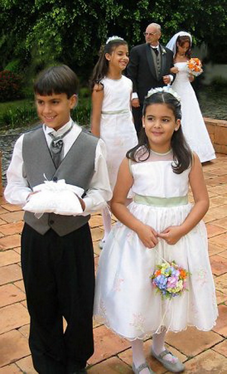 Vestidos para pajecitas de boda