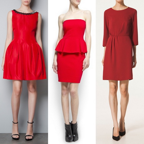 Vestidos rojos de moda