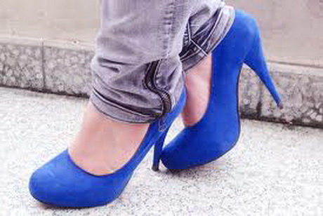 Zapatos azules