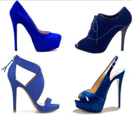 Zapatos azules