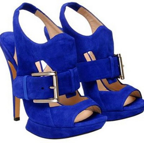 Zapatos azules