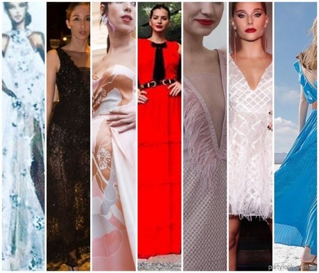 Vestidos de noche largos elegantes 2019